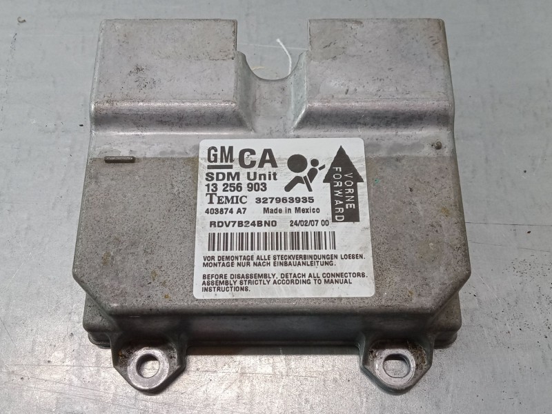 Recambio de centralita airbag para opel corsa d (s07) 1.2 (l08, l68) referencia OEM IAM 13256903  327963935