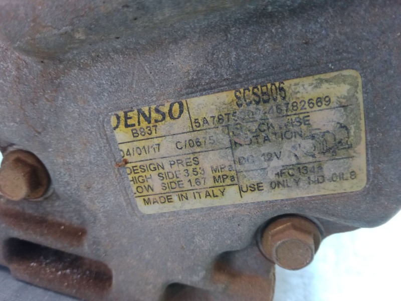 Recambio de compresor a/a para fiat panda furgoneta/hatchback (169_) 1.2 referencia OEM IAM   
