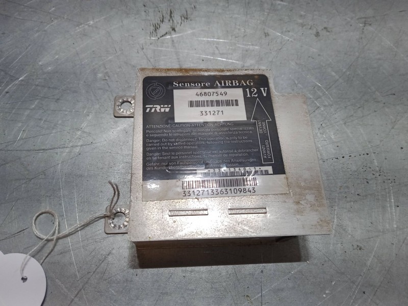 Recambio de centralita airbag para fiat panda furgoneta/hatchback (169_) 1.2 referencia OEM IAM 46807549  331271