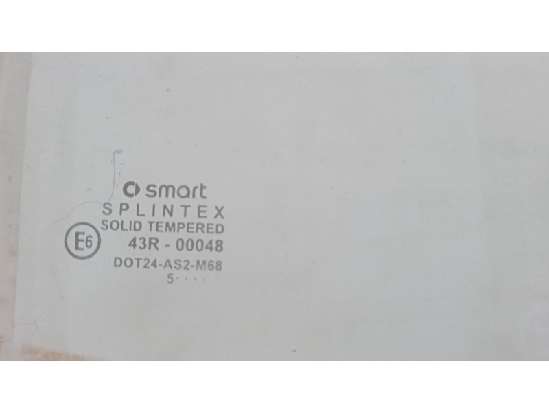 Recambio de luna puerta delantera derecha para smart forfour (454) 1.3 (454.031) referencia OEM IAM   