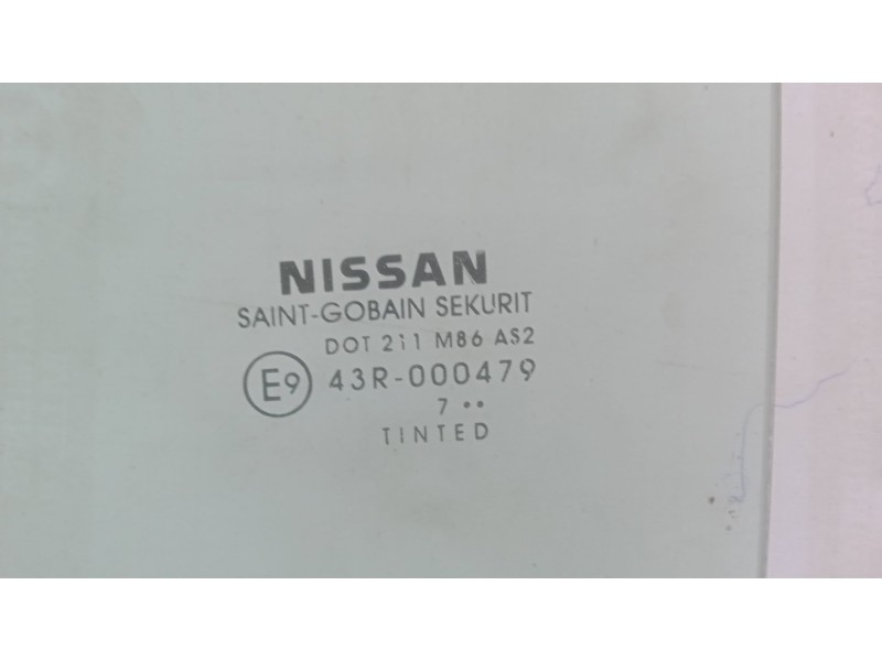 Recambio de luna trasera izquierda para nissan pathfinder iii (r51) 2.5 dci referencia OEM IAM   