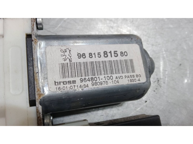 Recambio de elevalunas electrico derecho 3p para peugeot 307 (3a/c) 1.6 hdi referencia OEM IAM 9681581580  