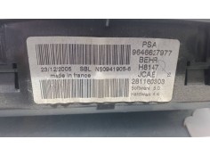 Recambio de mando climatizador para peugeot 307 (3a/c) 1.6 hdi referencia OEM IAM 9646627977   2
