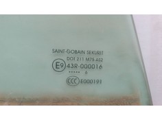 Recambio de luna puerta delantera derecha para peugeot partner tepee 1.6 bluehdi 100 referencia OEM IAM    2