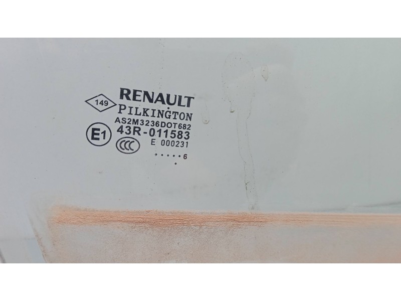 Recambio de luna puerta delantera derecha para renault captur i (j5_, h5_) 1.2 tce 120 referencia OEM IAM   
