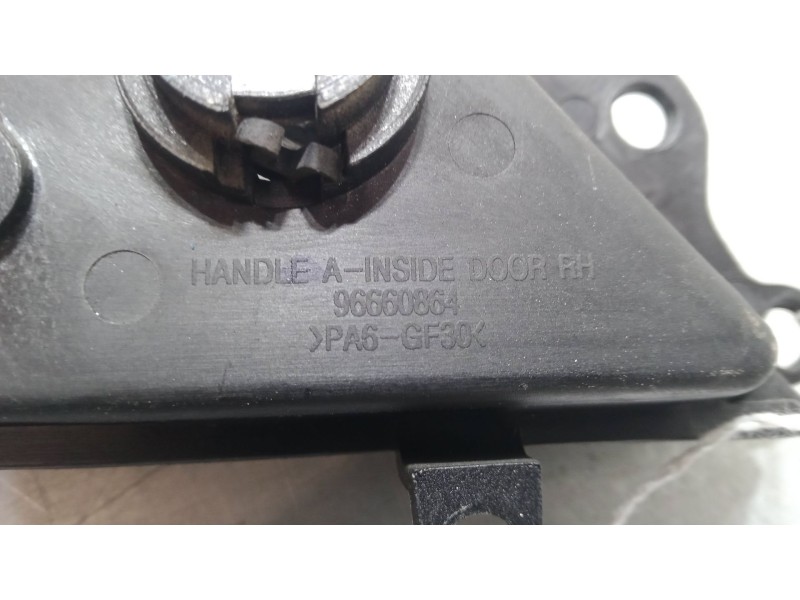 Recambio de maneta interior trasera derecha para opel antara a (l07) 2.0 cdti referencia OEM IAM 96861999  