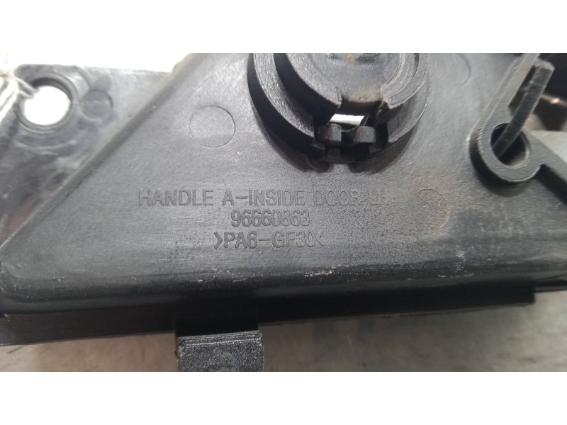 Recambio de maneta interior trasera izquierda para opel antara a (l07) 2.0 cdti referencia OEM IAM 96861998  