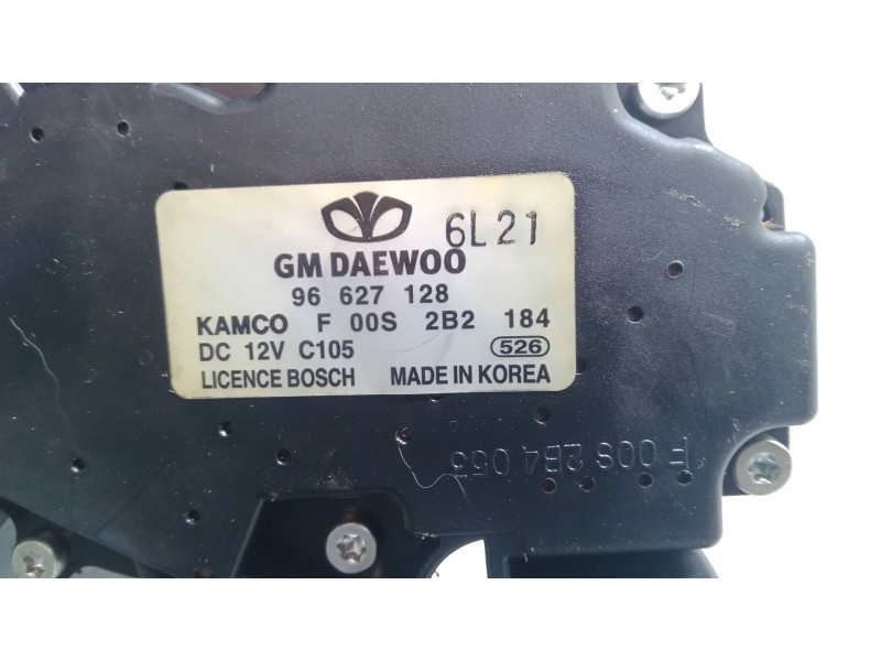 Recambio de motor limpia trasero para opel antara a (l07) 2.0 cdti referencia OEM IAM 96627128  