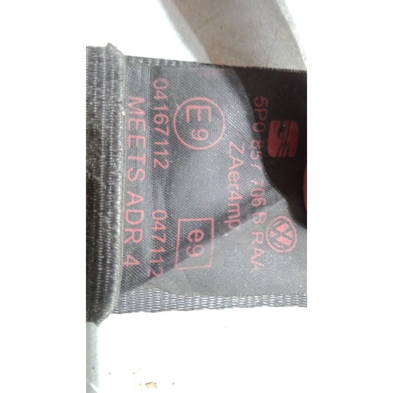 Recambio de cinturon seguridad delantero derecho para seat altea xl (5p5, 5p8) 2.0 tdi 16v 4x4 referencia OEM IAM   