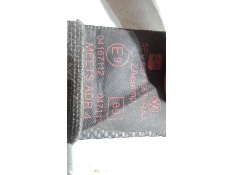 Recambio de cinturon seguridad delantero derecho para seat altea xl (5p5, 5p8) 2.0 tdi 16v 4x4 referencia OEM IAM   