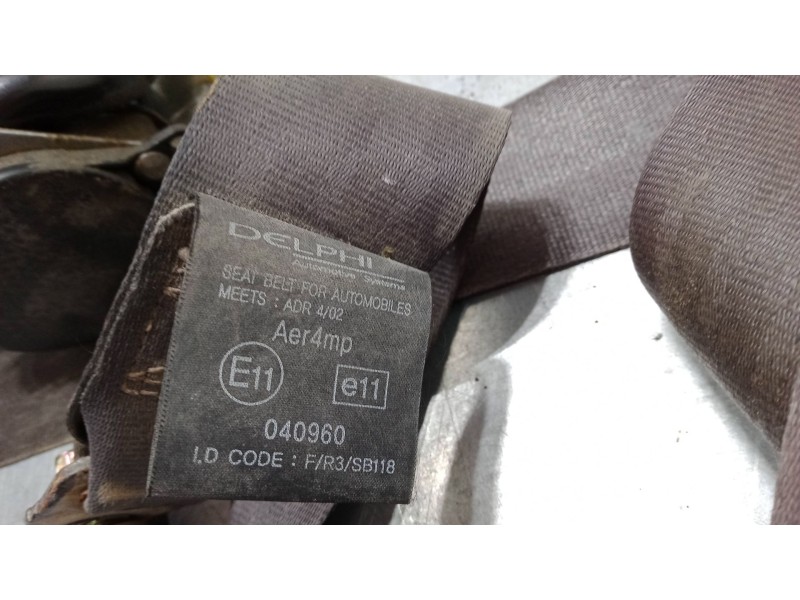 Recambio de cinturon seguridad delantero izquierdo para hyundai matrix (fc) 1.5 crdi referencia OEM IAM   