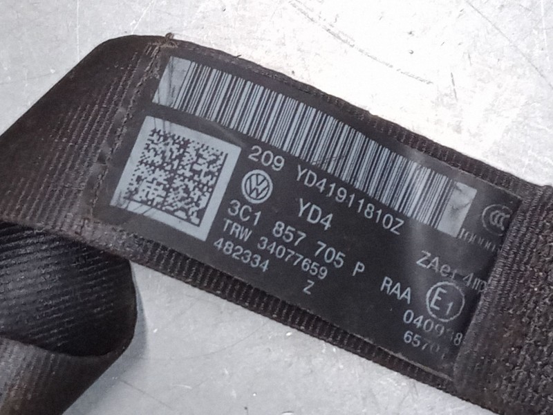 Recambio de cinturon seguridad delantero izquierdo para volkswagen passat b6 variant (3c5) 2.0 tdi referencia OEM IAM   