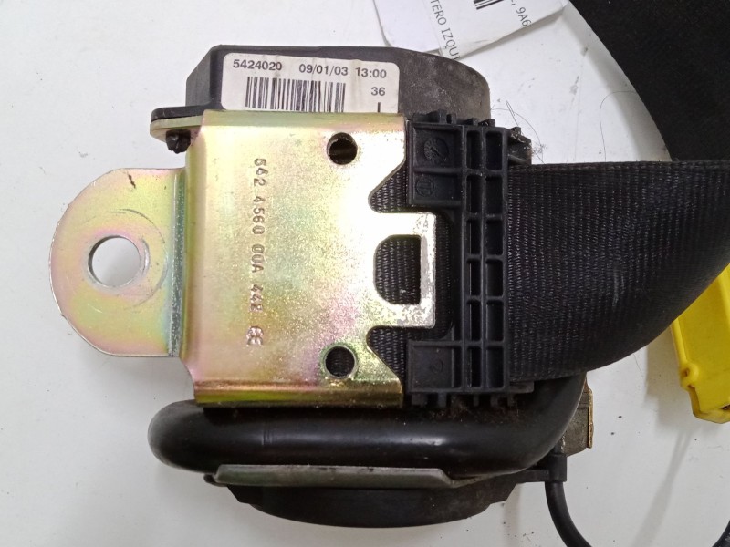 Recambio de cinturon seguridad delantero izquierdo para volkswagen polo iv sedán (9a4, 9a2, 9n2, 9a6) 1.4 referencia OEM IAM   