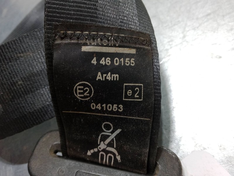 Recambio de cinturon seguridad tercera fila izquierdo para peugeot 307 sw (3h) 1.6 hdi 110 referencia OEM IAM   