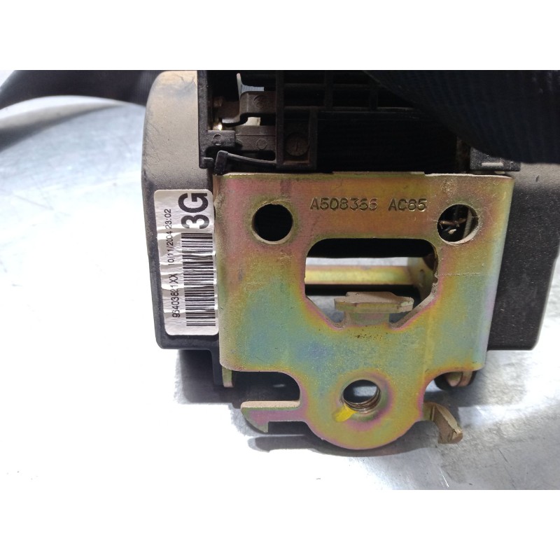 Recambio de cinturon seguridad tercera fila izquierdo para peugeot 307 sw (3h) 1.6 hdi 110 referencia OEM IAM   