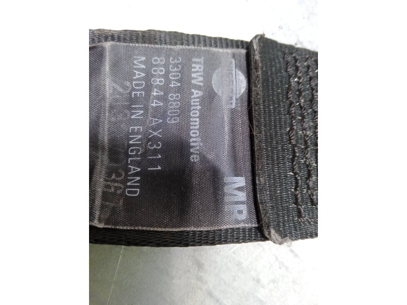 Recambio de cinturon seguridad trasero derecho para nissan micra iii (k12) 1.2 16v referencia OEM IAM 33048809  