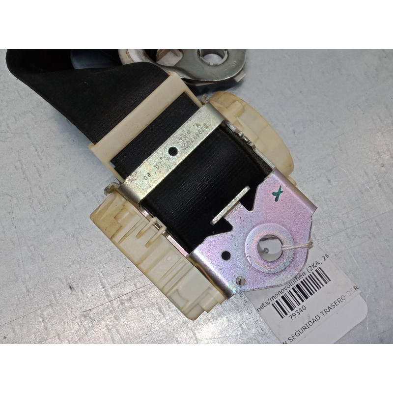 Recambio de cinturon seguridad trasero derecho para volkswagen caddy iii furgoneta/monovolumen (2ka, 2kh, 2ca, 2ch) 1.9 tdi refe