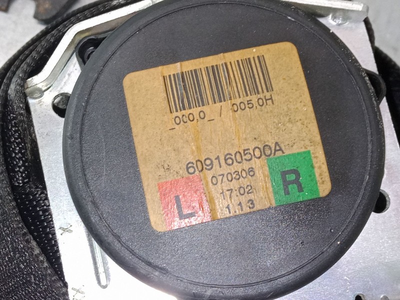 Recambio de cinturon seguridad trasero izquierdo para opel corsa d (s07) 1.2 (l08, l68) referencia OEM IAM   