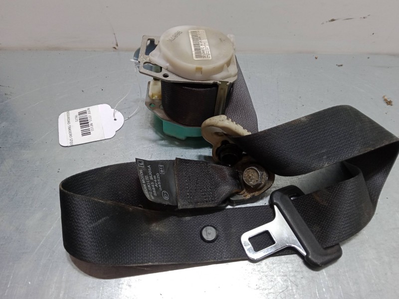Recambio de cinturon seguridad trasero izquierdo para nissan note (e11, ne11) 1.5 dci referencia OEM IAM   