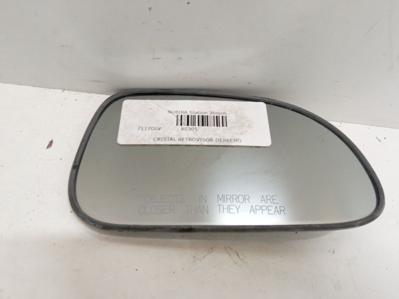Recambio de cristal retrovisor derecho para chevrolet nubira station wagon 1.8 referencia OEM IAM   