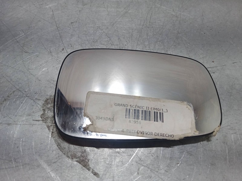 Recambio de cristal retrovisor derecho para renault grand scénic ii (jm0/1_) 1.9 dci (jm0g, jm12, jm1g, jm2c) referencia OEM IAM