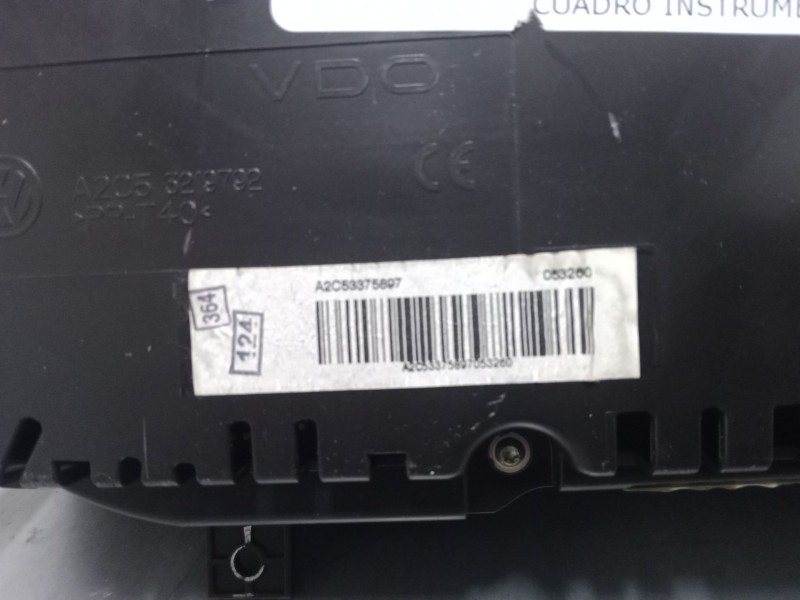 Recambio de cuadro instrumentos para volkswagen passat b6 variant (3c5) 2.0 tdi referencia OEM IAM 3C09207872G  