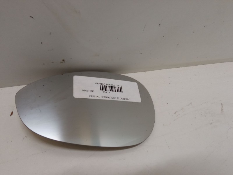 Recambio de cristal retrovisor izquierdo para fiat grande punto (199_) 1.2 referencia OEM IAM   
