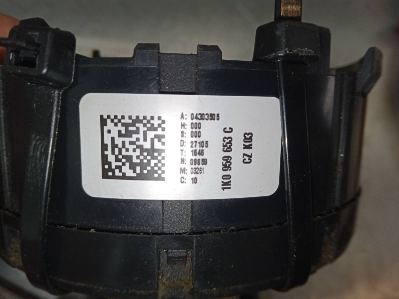 Recambio de anillo airbag para seat altea (5p1) 2.0 tdi 16v referencia OEM IAM 1k0959653c   Recambio de anillo airbag para seat altea (5p1) 2.0 tdi 16v referencia OEM IAM 1k0959653c