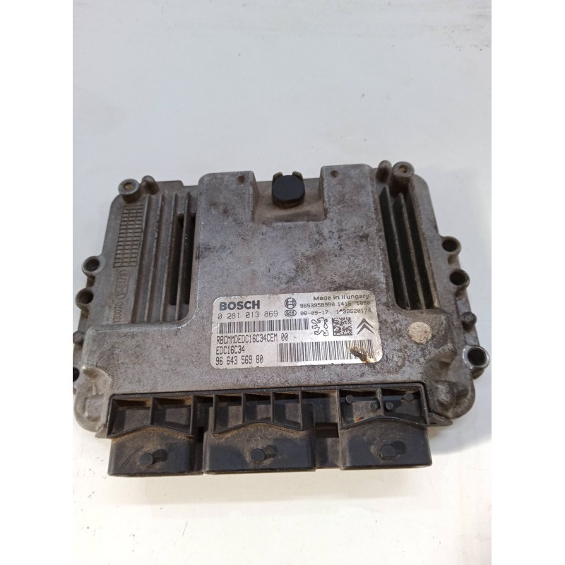 Recambio de centralita motor uce para peugeot expert furgoneta (vf3a_, vf3u_, vf3x_) 1.6 hdi 90 16v referencia OEM IAM   