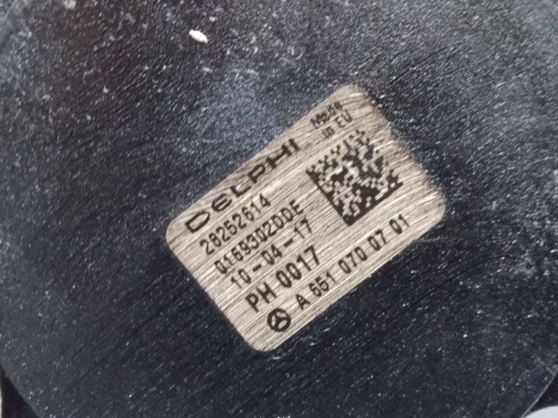 Recambio de bomba inyeccion para mercedes-benz clase e (w212) e 200 cdi / bluetec (212.005, 212.006) referencia OEM IAM A6510700