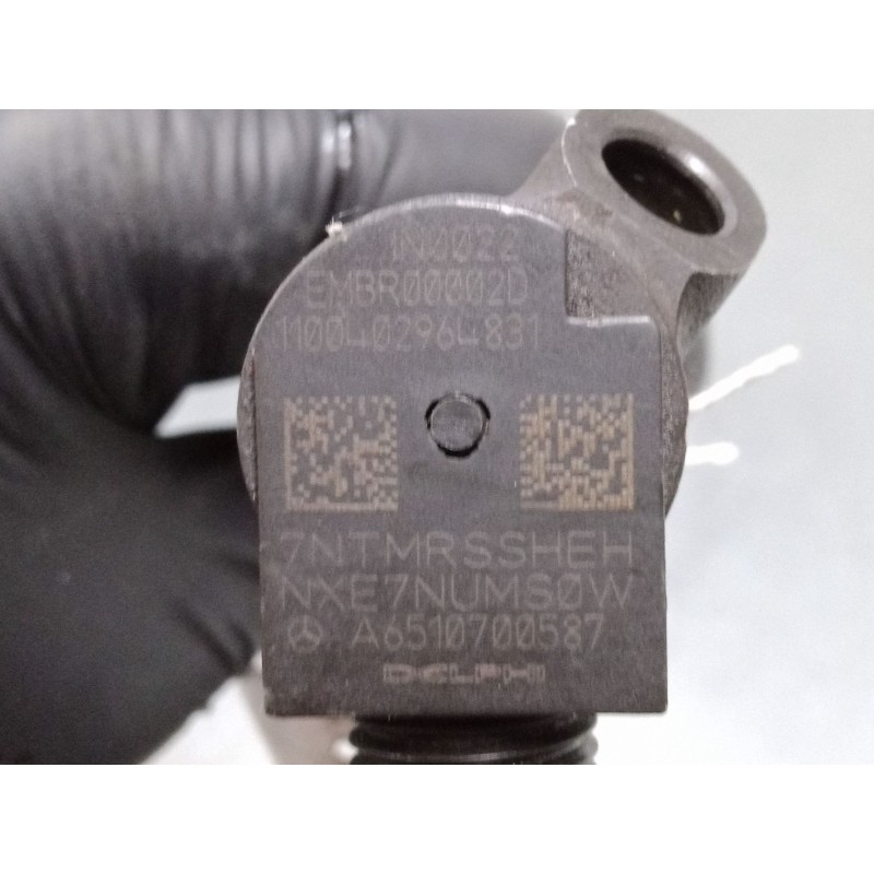 Recambio de inyector para mercedes-benz clase e (w212) e 200 cdi / bluetec (212.005, 212.006) referencia OEM IAM A6510700587  