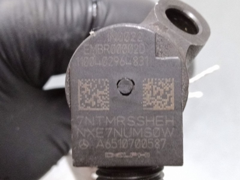 Recambio de inyector para mercedes-benz clase e (w212) e 200 cdi / bluetec (212.005, 212.006) referencia OEM IAM A6510700587  