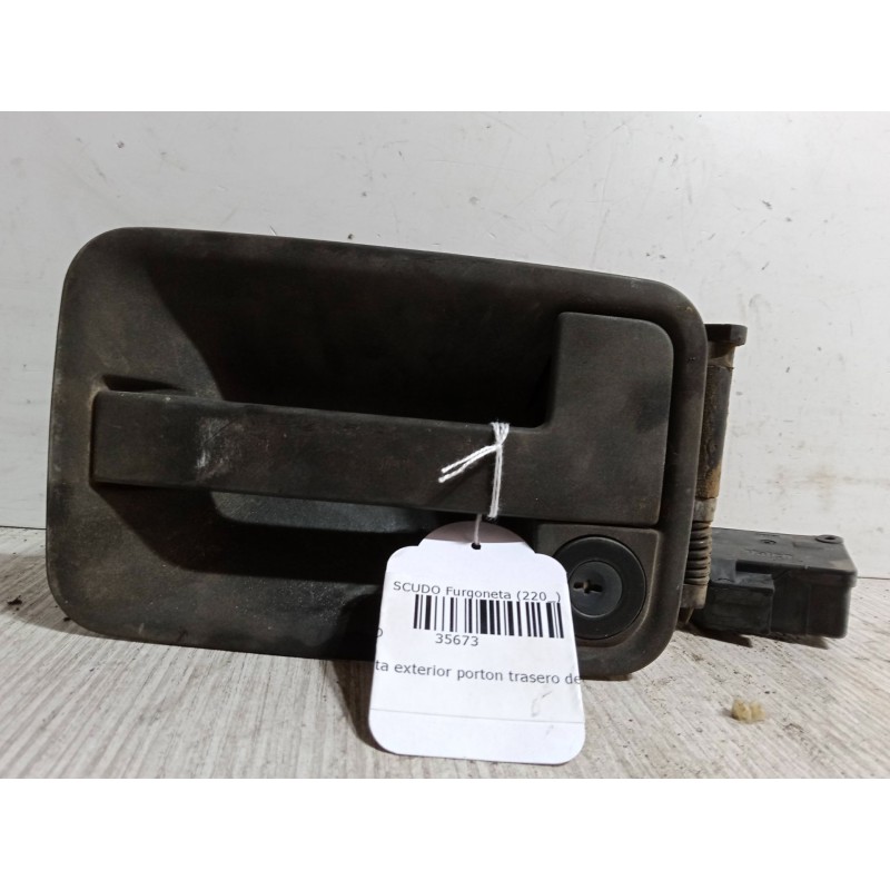 Recambio de maneta exterior porton trasero derecho para fiat scudo furgoneta (220_) 2.0 jtd referencia OEM IAM 1472002077  