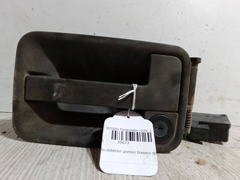 Recambio de maneta exterior porton trasero derecho para fiat scudo furgoneta (220_) 2.0 jtd referencia OEM IAM 1472002077  