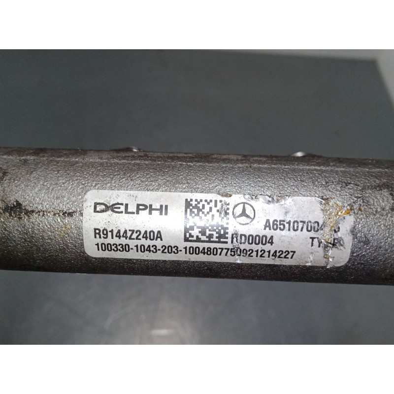 Recambio de rampa inyectora para mercedes-benz clase e (w212) e 200 cdi / bluetec (212.005, 212.006) referencia OEM IAM A6510700