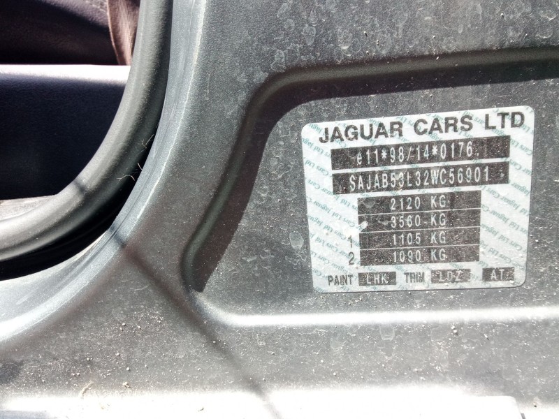 jaguar x-type i (x400) del año 2002