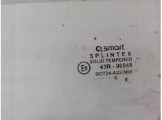 Recambio de luna trasera izquierda para smart forfour (454) 1.3 (454.031) referencia OEM IAM    2