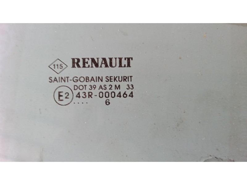 Recambio de luna puerta delantera derecha para renault twingo i (c06_) 1.2 16v (c06c, c06d, c06k) referencia OEM IAM 43r-000464 