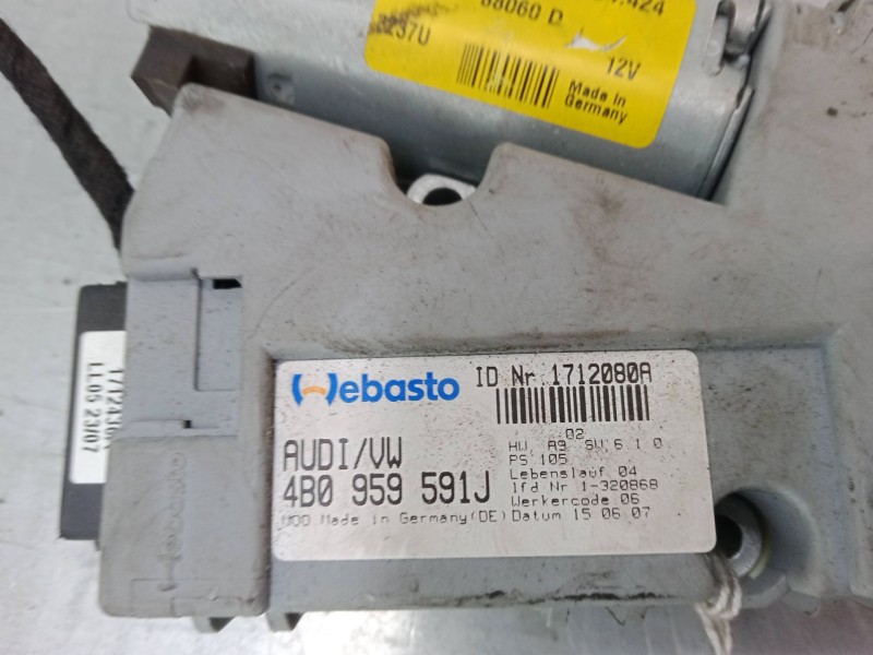 Recambio de motor techo solar para audi a3 (8p1) 1.6 fsi referencia OEM IAM 4B0959591J  