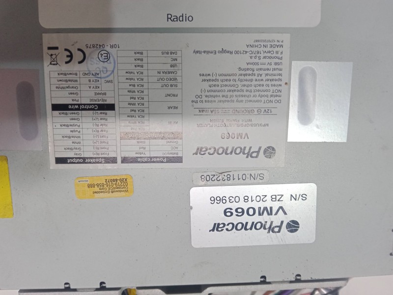 Recambio de radio para ford mondeo iii (b5y) 2.0 16v tddi / tdci referencia OEM IAM   