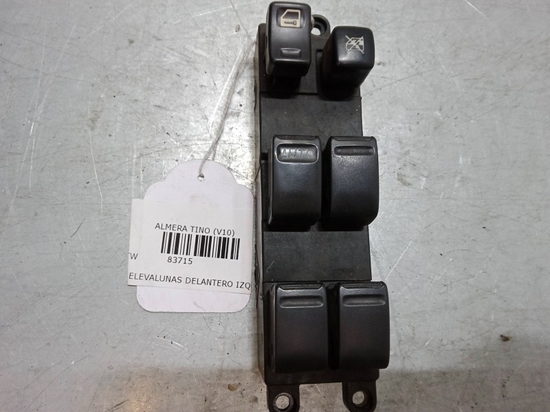 Recambio de mando elevalunas delantero izquierdo para nissan almera tino (v10) 1.8 referencia OEM IAM   