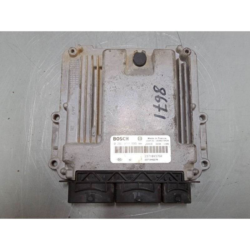 Recambio de centralita motor uce para renault captur i (j5_, h5_) 1.5 dci 90 referencia OEM IAM 0281030899  237104376R