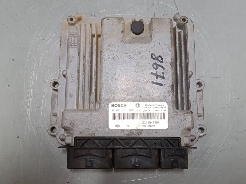 Recambio de centralita motor uce para renault captur i (j5_, h5_) 1.5 dci 90 referencia OEM IAM 0281030899  237104376R