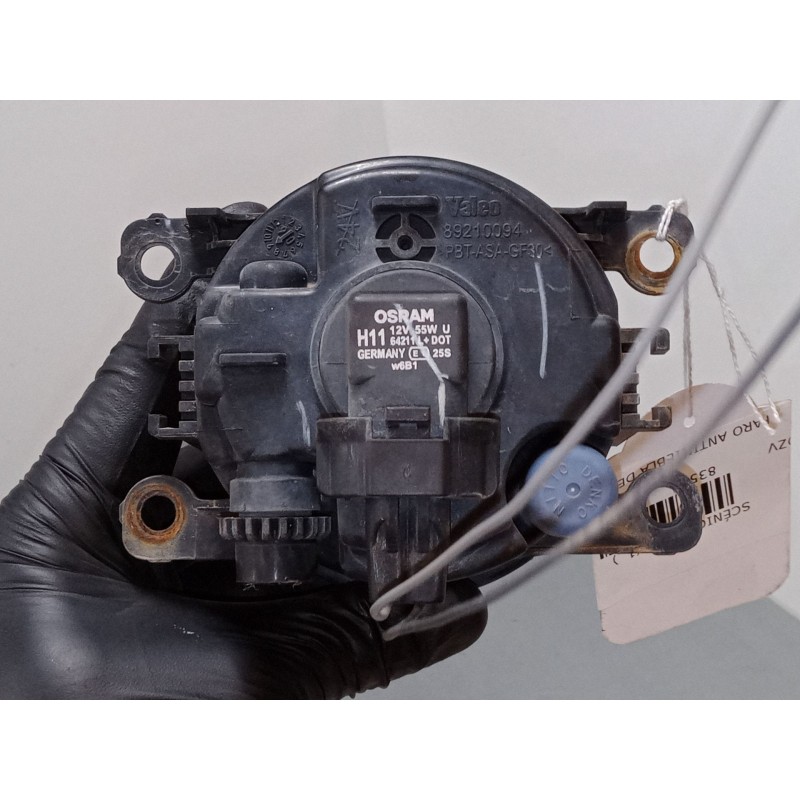 Recambio de faro antiniebla derecho para renault scénic ii (jm0/1_) 1.6 16v (jm1r) referencia OEM IAM 8200074008  89210094
