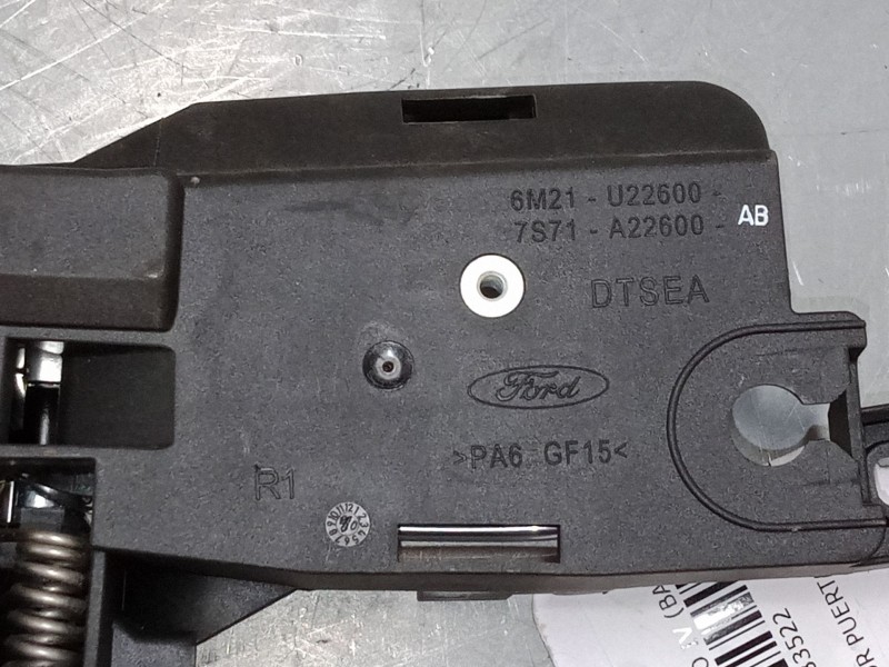 Recambio de maneta interior puerta delantera derecha para ford mondeo iv (ba7) 2.0 tdci referencia OEM IAM 6M21U22600 AB  