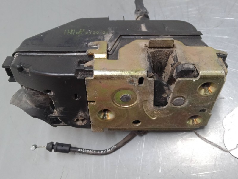 Recambio de cerradura puerta delantera izquierda para renault scénic ii (jm0/1_) 1.5 dci (jm02, jm13) referencia OEM IAM   