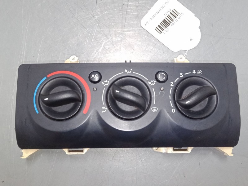 Recambio de mando calefaccion / a/a para renault clio ii (bb_, cb_) 1.2 (bb0a, bb0f, bb10, bb1k, bb28, bb2d, bb2h, cb0a,... refe