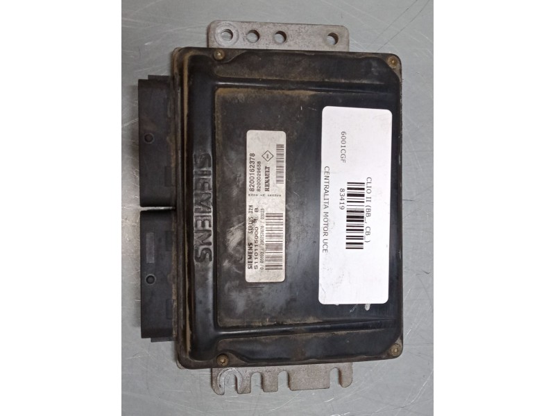 Recambio de centralita motor uce para renault clio ii (bb_, cb_) 1.2 (bb0a, bb0f, bb10, bb1k, bb28, bb2d, bb2h, cb0a,... referen