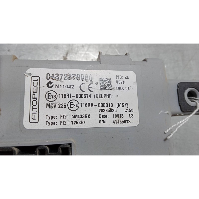 Recambio de bsi para fiat qubo (225_) 1.3 d multijet (225cxb1a, 225axb1a, 225cxb11, 225axb11,... referencia OEM IAM 01372879080 