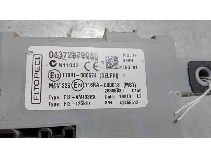 Recambio de bsi para fiat qubo (225_) 1.3 d multijet (225cxb1a, 225axb1a, 225cxb11, 225axb11,... referencia OEM IAM 01372879080 